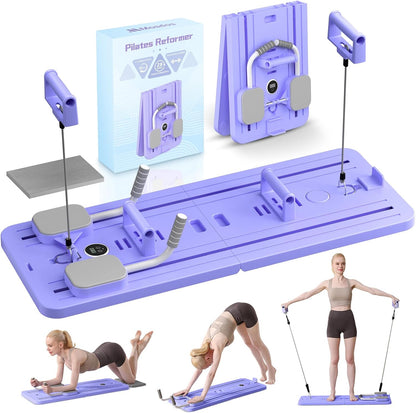 Adjustable Pilates Board Ab & Push-up Workout Board- Yoga