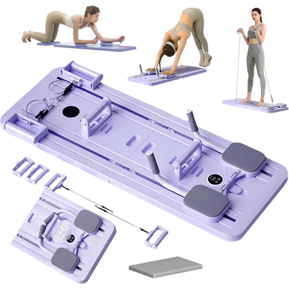 Adjustable Pilates Board Ab & Push-up Workout Board- Yoga